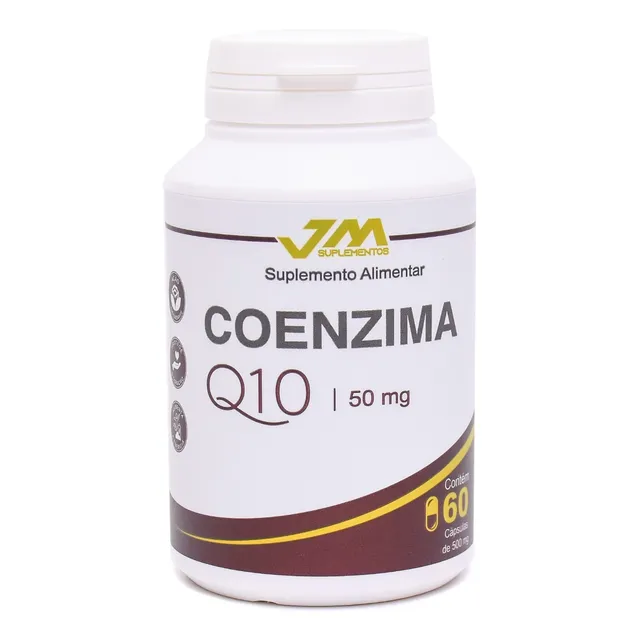 Coq-10 60 Cápsulas 50mg - Jm Suplemento