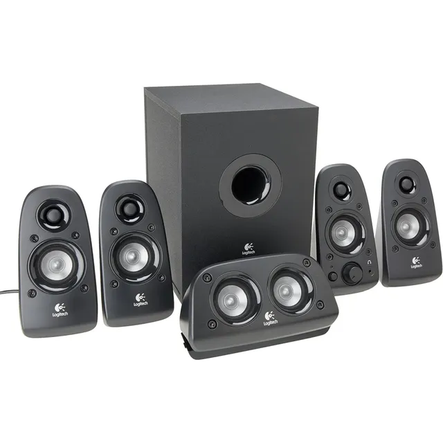 Sistema Bocinas Y Subwoofer Logitech Z506 Teatro En Casa 3d Negro (Reacondicionado)