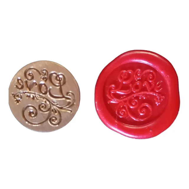 Sello Bronce Love «c» D' Arteche Crafts