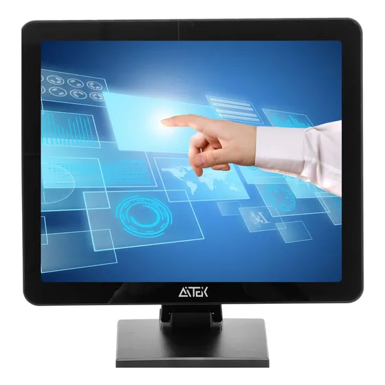 Monitor Touch Screen 17 Aitek Vga/hdmi Usb Com Caneta Bivolt