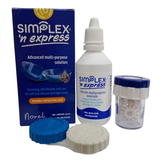 Solucion Multiproposito  Simplex 60 Ml Con Llavadora De Lc