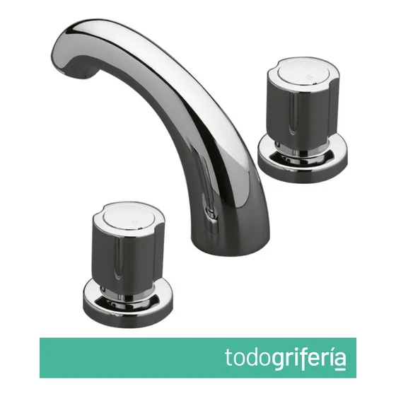 Griferia De Lavatorio Fv Allegro Cilíndrico Cromo 207/15 Acabado Brillante
