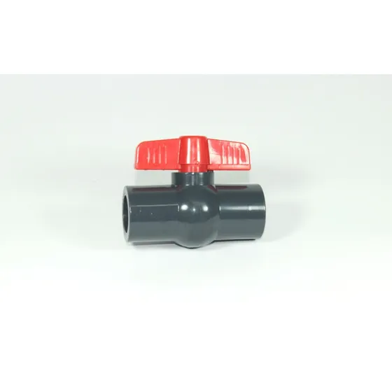 Llave Paso Bola Pvc 25 Mm  Pack 2 Uni