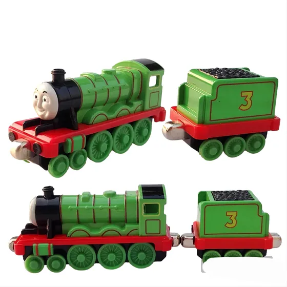 Thomas Y Amigos Tren Juguete Metal Imantado Henry + Vagón 