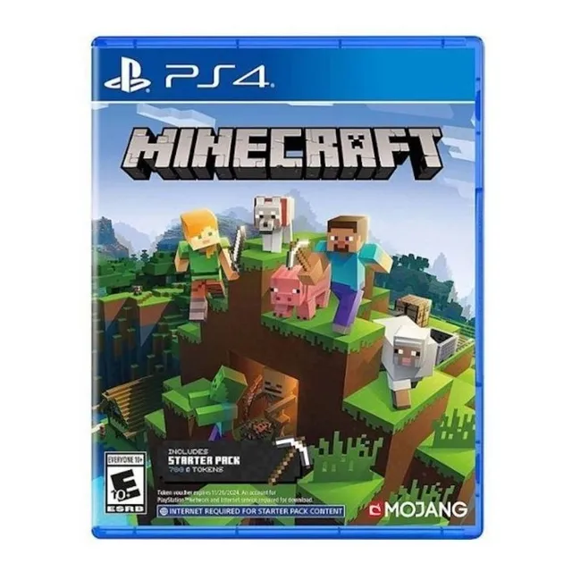 Minecraft Standard Edition Sony Ps4 Fisico Sellado.