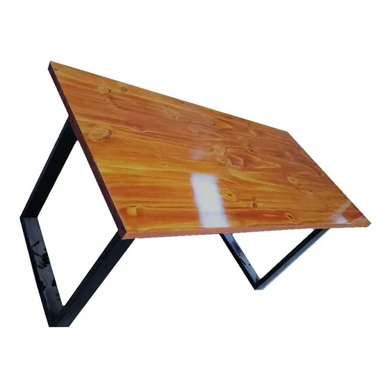 Mesa Diaria Comedor Estilo Industrial Hierro Madera