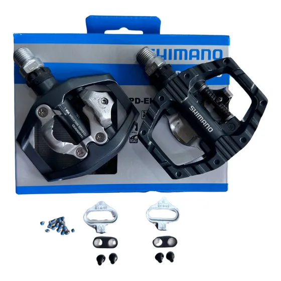 Pedales Bicicleta Doble Propósito Shimano Spd Pd-eh500 O