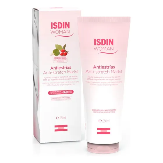 Isdin Woman Crema Antiestrías 250ml Tipo de envase Tubo