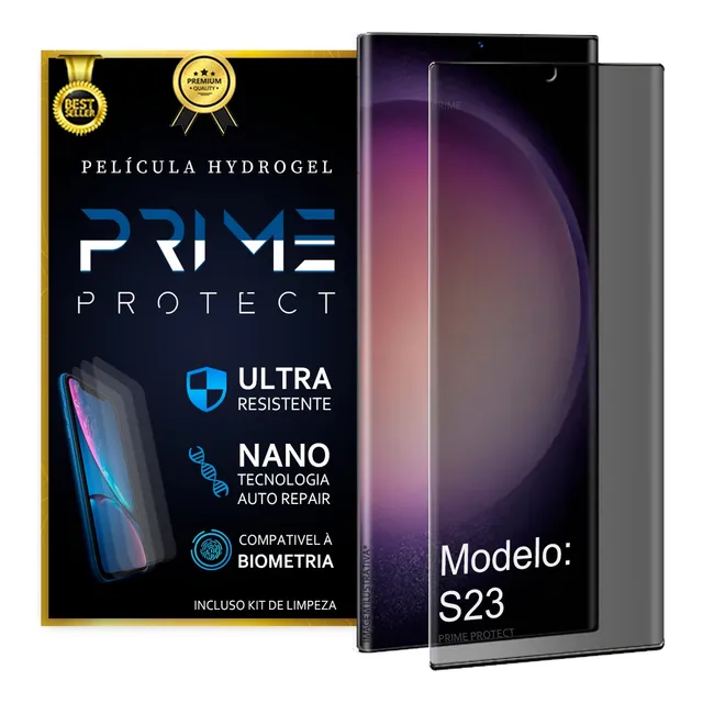 Película Hydrogel Privacidade Para Galaxy S23 Todos Modelos