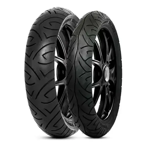 Par Pneu Fazer Twister 250 100/80 140/70-17 Pirelli S. Demon