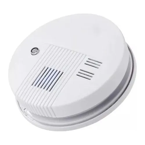 Sensor Detector De Humo Con Alarma Y Pila 9v