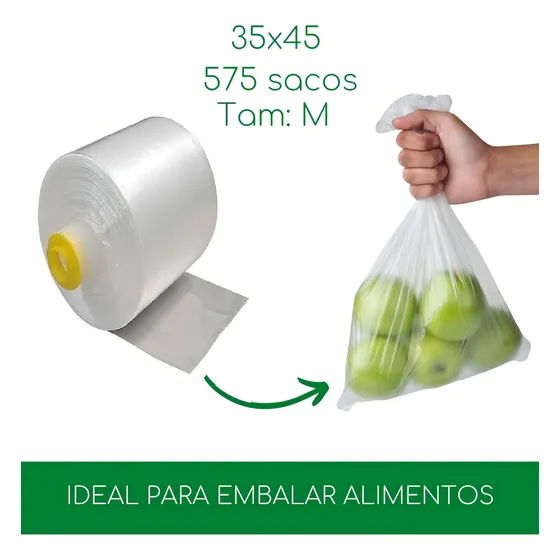 Bobina Picotada Fundo Estrela Tam M 35x45 575un