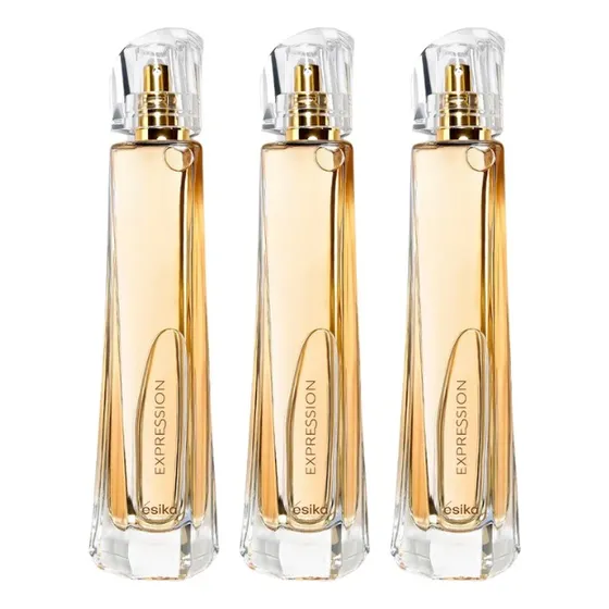 Liquidación Esika Expression Perfume Mujer 50ml (3 Unidades)