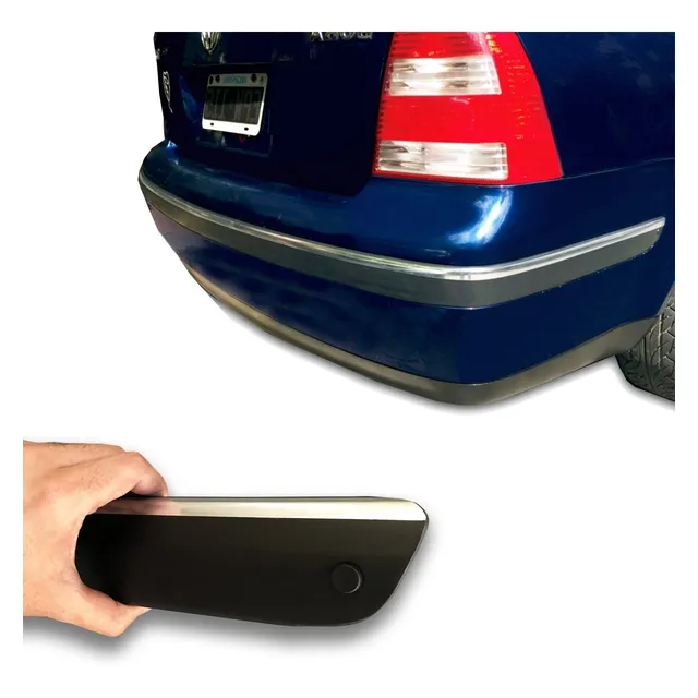 Vira Cromada + Banda Paragolpe Bora 2000 A 2007 Silvaflex