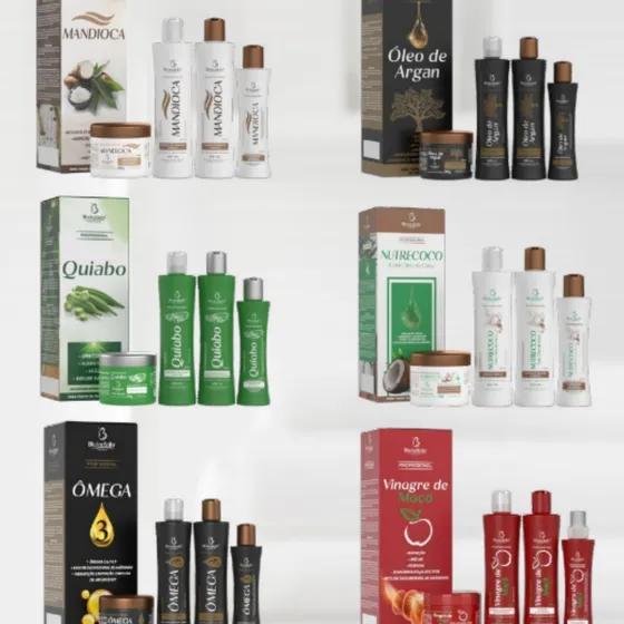 10 Kit Diversos Bio Instinto 40 Produtos Lançamento Atacado