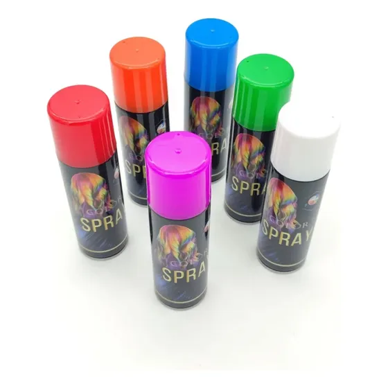 Pintura Para Cabello Colores Temporal Tipo Spray