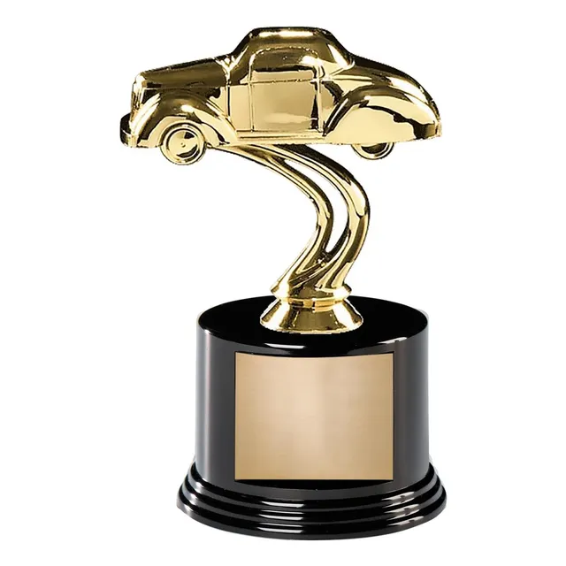 Otorga Un Trofeo Cupe Gasolina 6,25  Una Base Redonda.