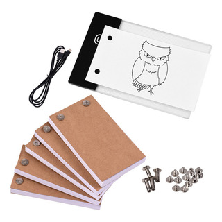 Caja De Luz Led For Tableta Flip Book Con Almohadilla De Caja De Luz Led For Tableta Flip Book Con Almohadilla De