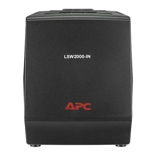 Regulador Automático Apc Line-r 2000va, 1000w, 230v Color Negro