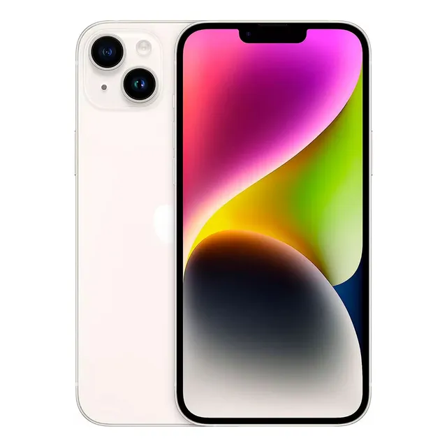 Apple Iphone 14 256 Gb Blanco Estética De 9 Batería 80-90% Grado A Esim Celular Reacondicionado Blanco