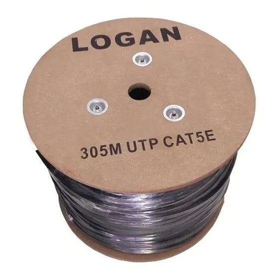 Cable Utp Exterior Cat5 Bobina 305mts Cctv Redes Seguridad