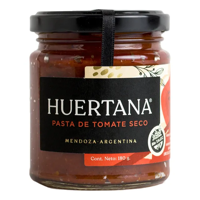 Pasta De Tomate Seco Condimentada Huertana 180g ( Mendoza)