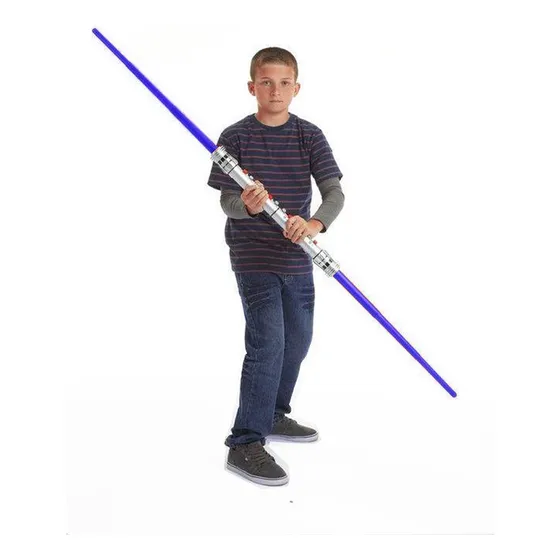 Espadas Doble Luminosa Con Sonido - Star Wars