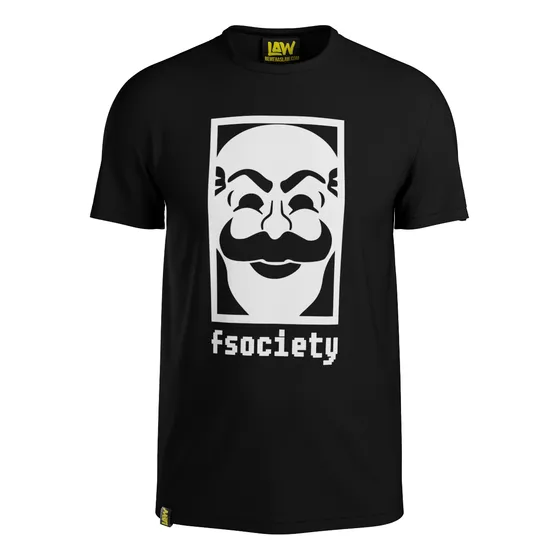 Remera Mr. Robot Fsociety - 100% Algodón Calidad Premium