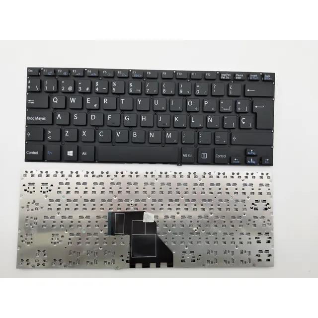 Teclado Sony Svf144b1eu Svf14325clw Svf14413clw Svf142c29u Negro Español Latinoamérica