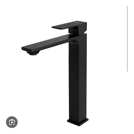 Fp Griferia Monomando Alto Lavamano Black Quadra 30glv0393