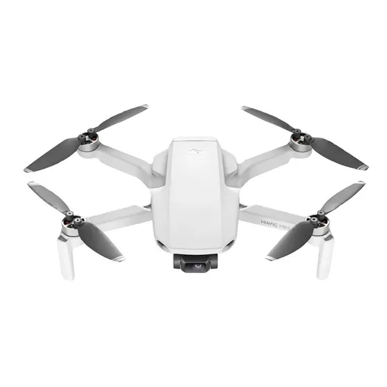 Mini drone DJI Mavic Mini DRDJI014 Fly More Combo com câmera 2.7K branco 3 baterias