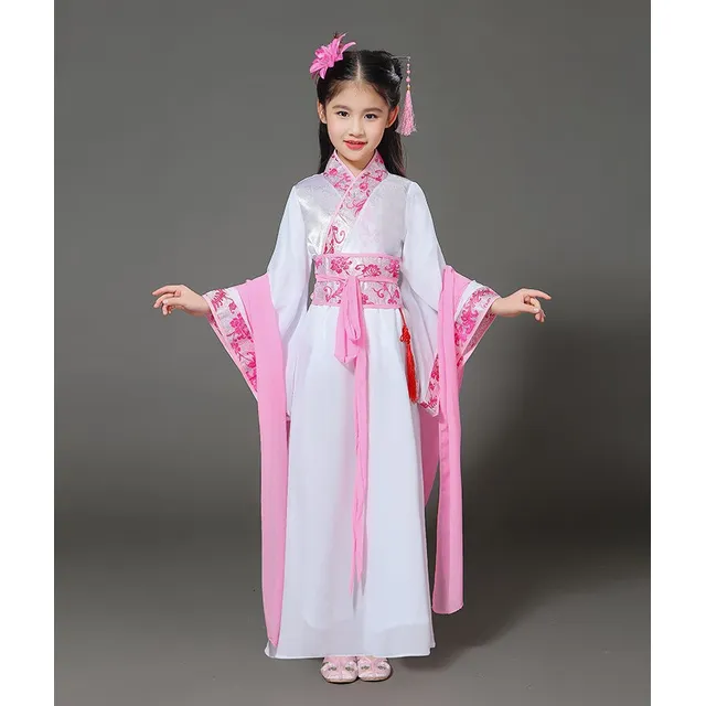 L Vestido Año Cheongsam Chino Moderno 2 Piezas Para Niño