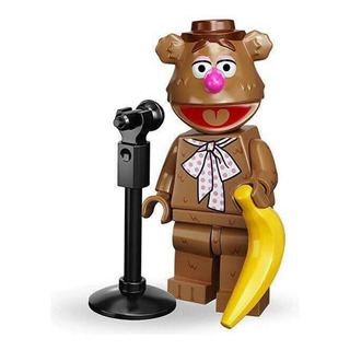 Figura Fozzie El Oso Lego 71033 The Muppets Figura Fozzie El Oso Lego 71033 The Muppets
