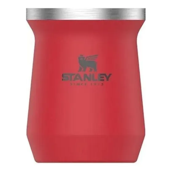 Mate 100% De Acero Rojo - Stanley - Gtia De Por Vida - Sas