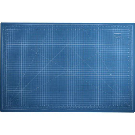 Base De Corte Azul 90x60 Para Patchwork Marca Lanmax