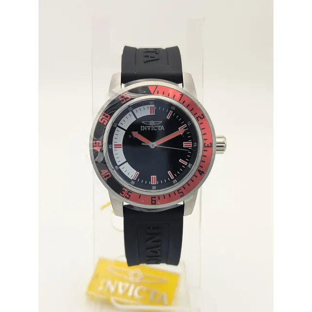 Reloj Invicta 12846 Hombre Negro Resina Hebilla