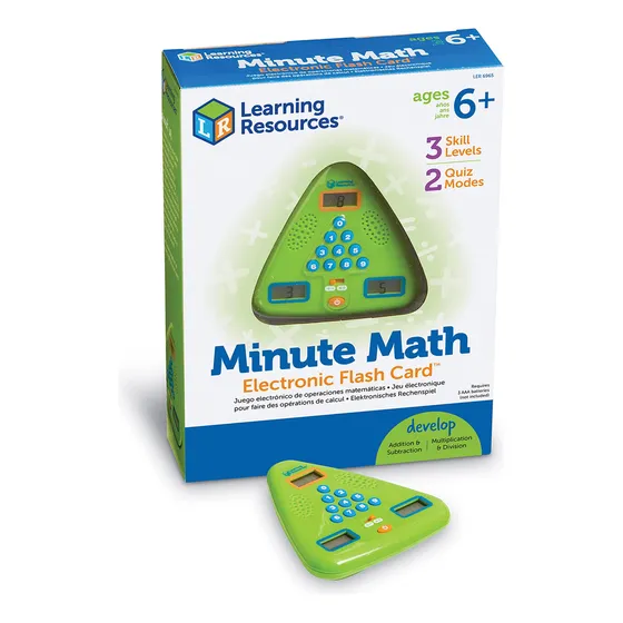 Tarjeta Electrónica De Flash Para Matemáticas Minute Math