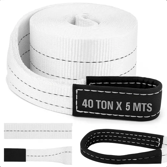 Cinta Fita 40 Toneladas X 5 Metros Reboque Guincho 4x4 100mm