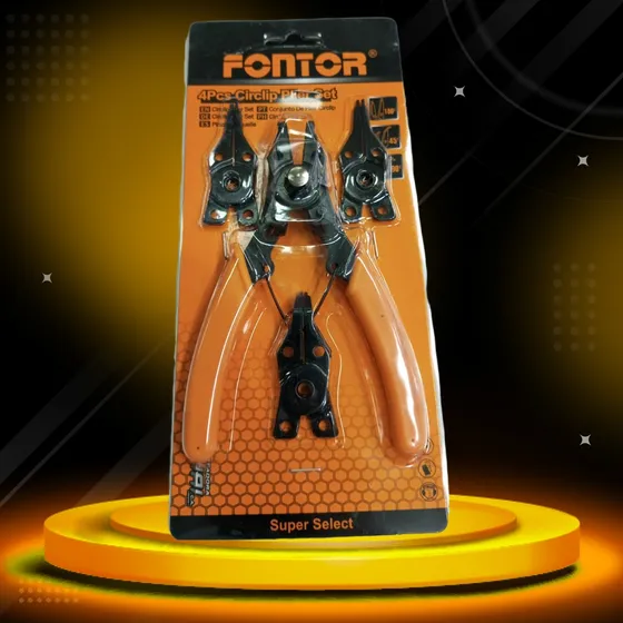 Pinza Saca Reten 4 Piezas Fontor