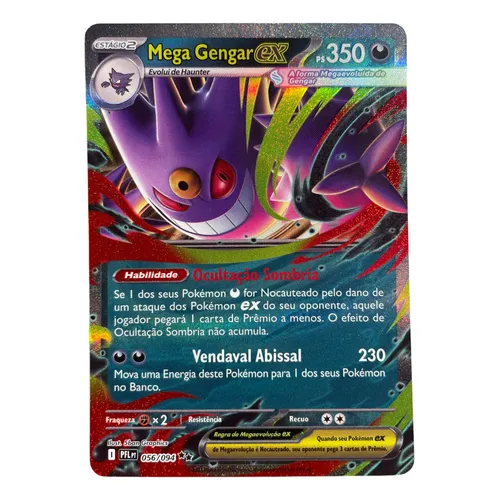 【PSA9】メガゲンガーex MA/MEGA GENGARex Mega Gengar - Ex (056/094) - Original + Brindes | Parcelamento sem