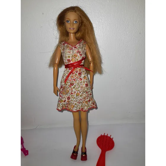 Muñeca Barbie Con Estilo Casual