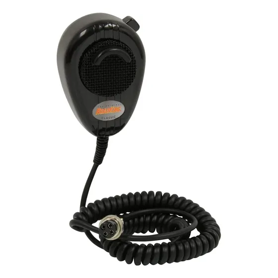 Roadking Rk56b Black 4-pin Dynamic Noise Canceling Cb Microp