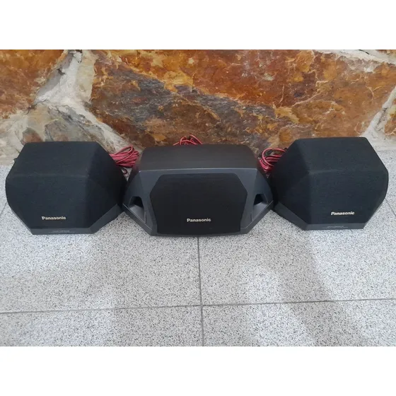 Sistema De Sonido Altavoces Panasonic Surround 2.1 En 70$.