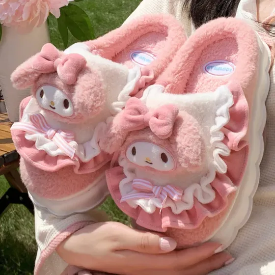 Pantuflas Kuromi My Melody Cinnamoroll Sanrio