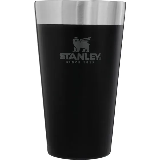 Vaso P/cerveza Stanley Con Destapador 470ml Verano Color Negro Beer Pint