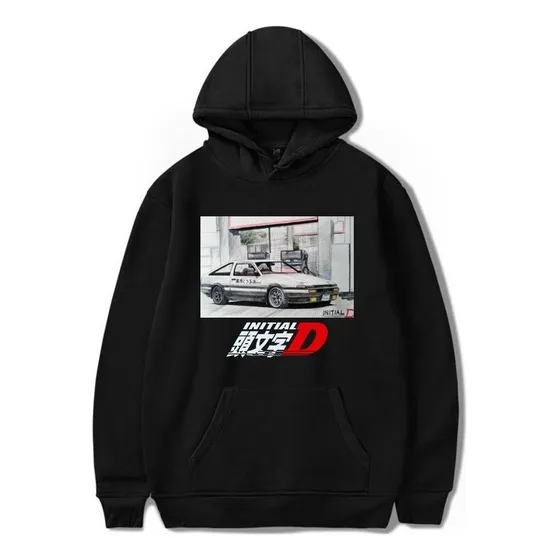 Lm Initial D Anime Sudaderas Toyota Ae86 Sudaderas