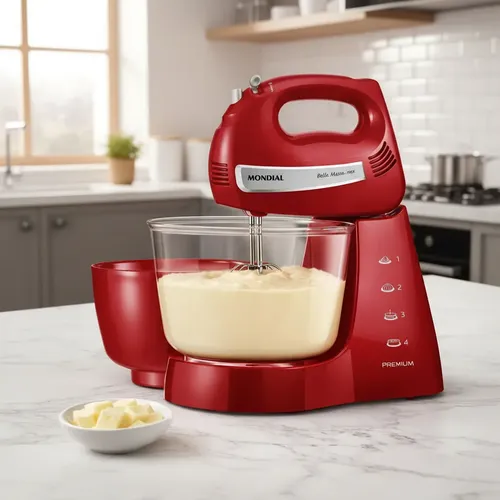Batedeira Stand Mixer Kitchenaid Vermelha Cor Vermelho