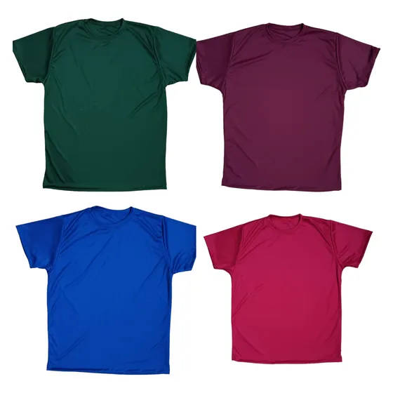 Franelas Unicolor Sublimar Uniformes Deportiva Pack 3 Unidad