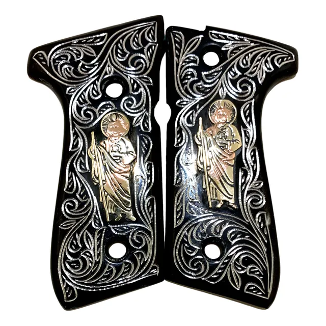 Cachas Prieto Beretta 9mm Modelo 92fs Medallion 27tm