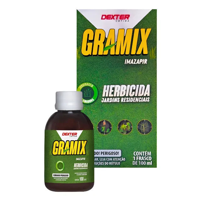 Gramix 100ml Seletivo Para Gramados Jardim Verde Sem Mato